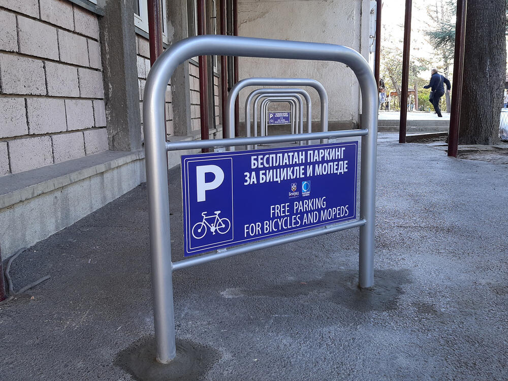 Parking servis, OŠ Stefan Nemanja, edukativna predstava, parking za bicikle