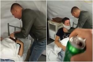 SKANDAL U ZADRU: Pili, snimali se i glumili doktore u šatoru kovid-bolnice, ispostavilo se da je jedan pozitivan na koronu VIDEO