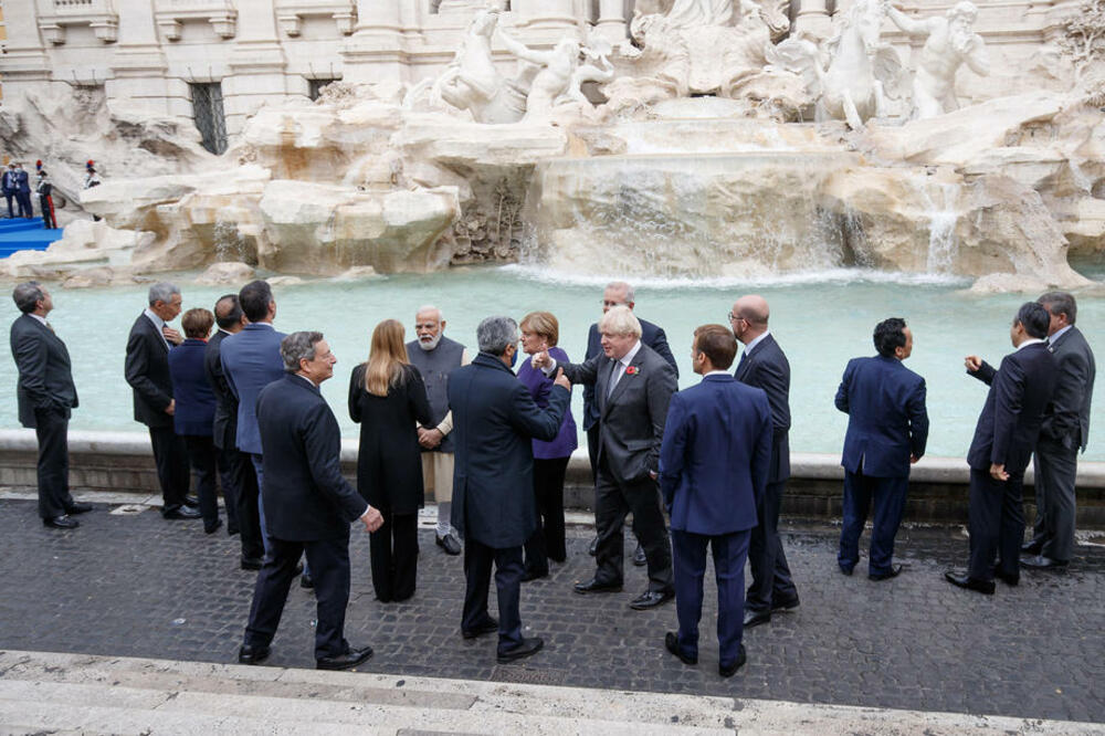 Rim, G20, Di Trevi, fontana