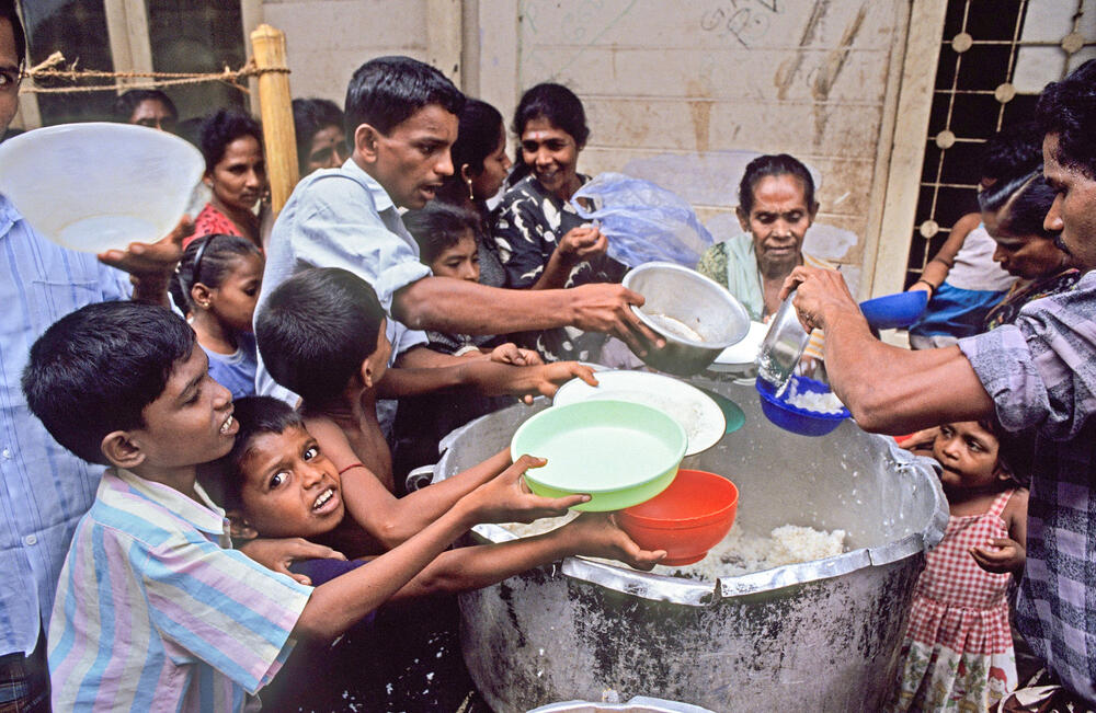 Previše je gladnih usta Podela hrane u Šri Lanki