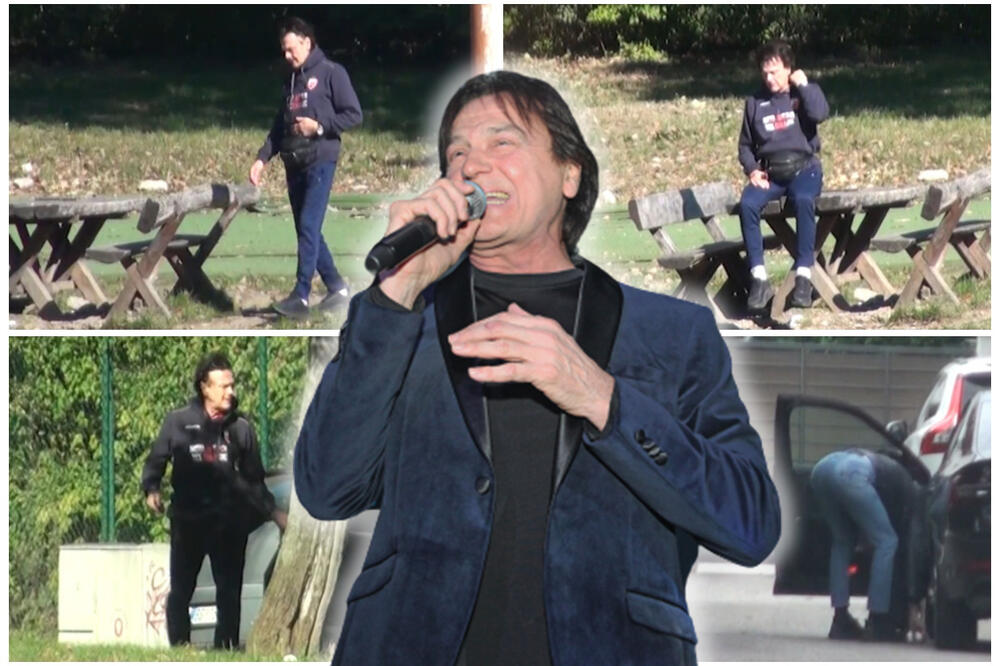ČOLA KAO MOMAK! Pevača uhvatili tokom treninga u parku: Evo kako se zateže ZDRAVKO ČOLIĆ u 8. deceniji! (VIDEO)