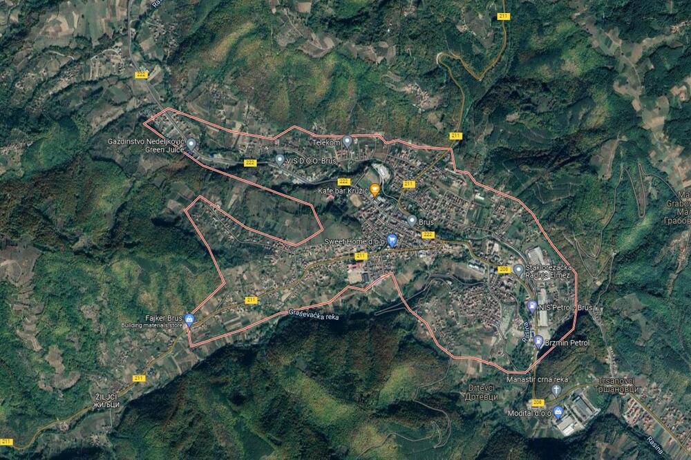 ZATRESLA SE SRBIJA PONOVO: U 13.24 registrovan zemljotres u Blaževu kod Brusa