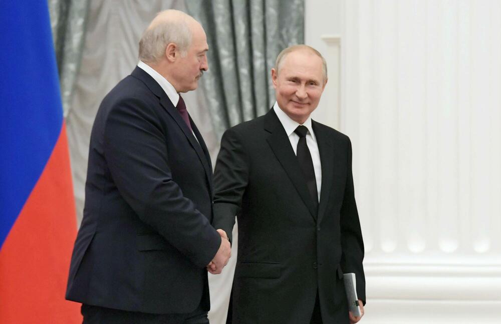 Nedavni sastanak u Moskvi Lukašenko i Vladimir Putin