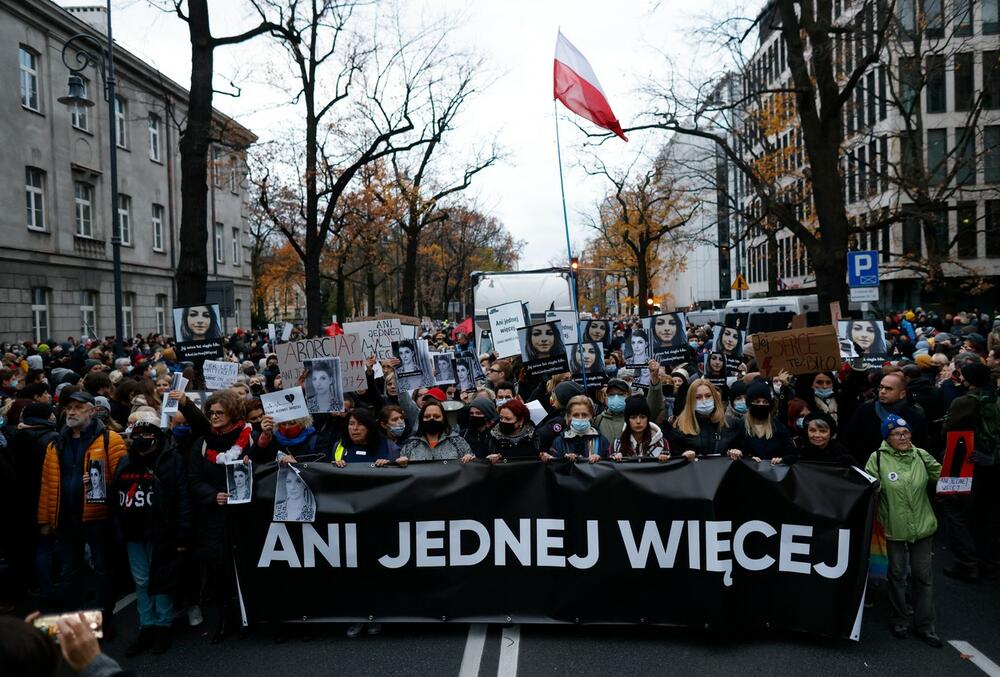 0641866575, Poljska, Protest, Abortus