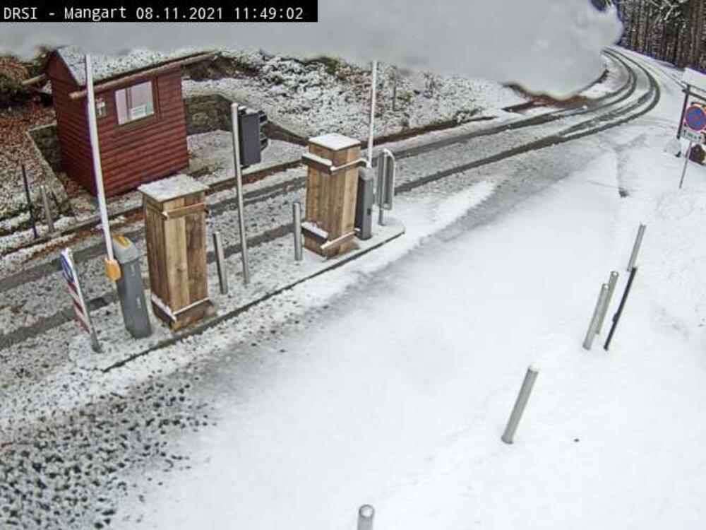 Sneg, Slovenija