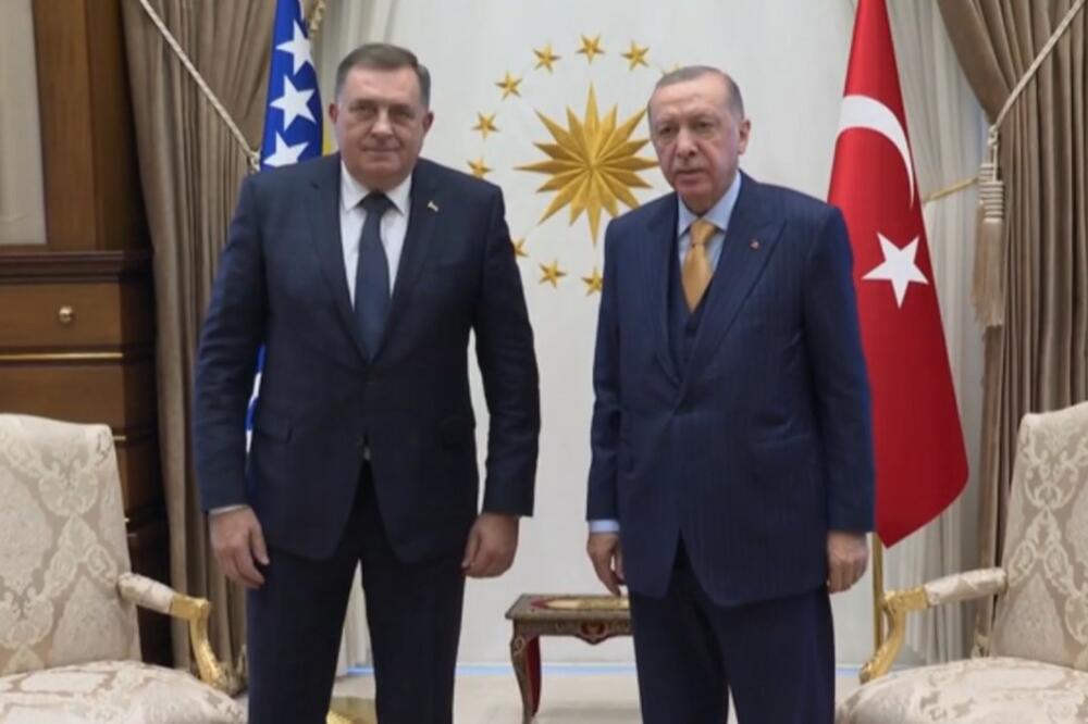 DODIK SA ERDOGANOM: Srpski član Predsedništva BiH doputovao u Ankaru da, kako kaže, turskom predsedniku prenese pravu sliku!