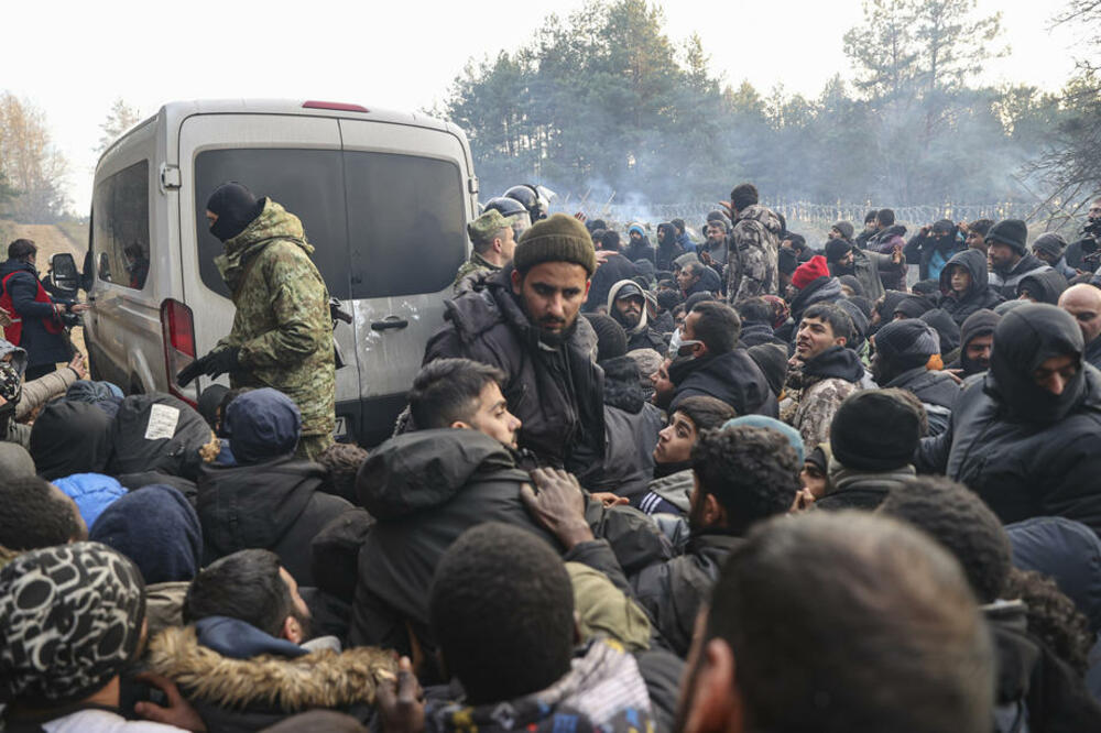 migranti, Belorusija, poljska granica, migrantska kriza