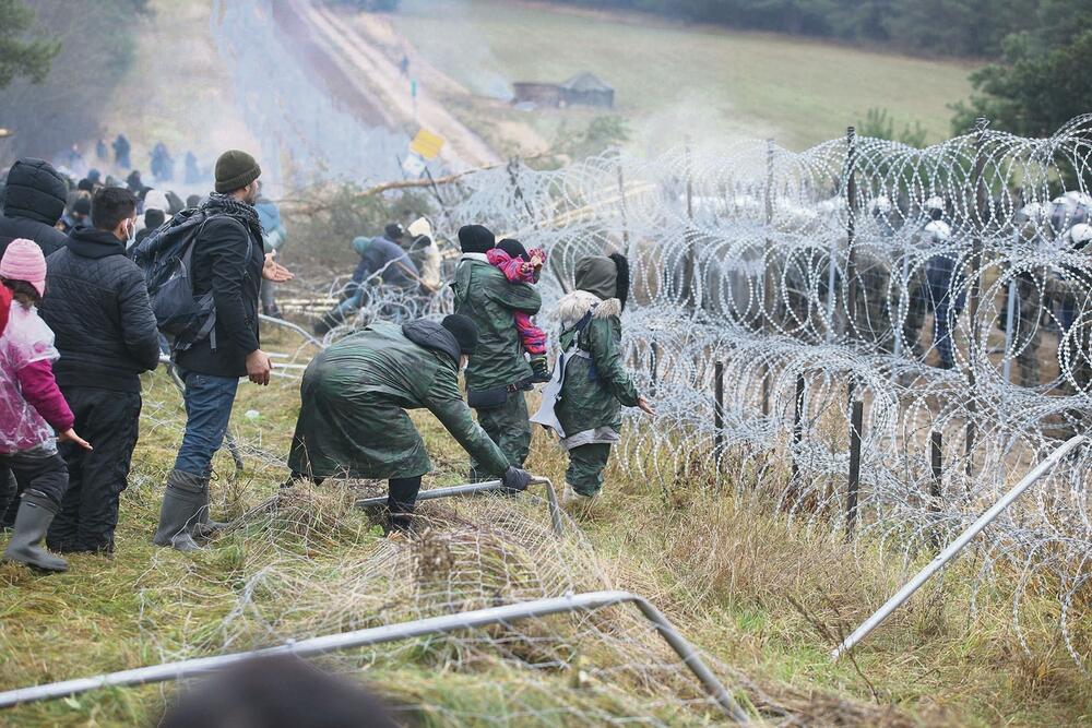 Migranti Granica između Belorusije i Poljske