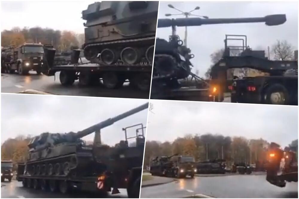POLJSKA PODIGLA VOJSKU?! Tenkovi I samohotke u pokretu! Vojska ćuti, narod nagađa idu ka Belorusiji ili Kalinjingradu VIDEO