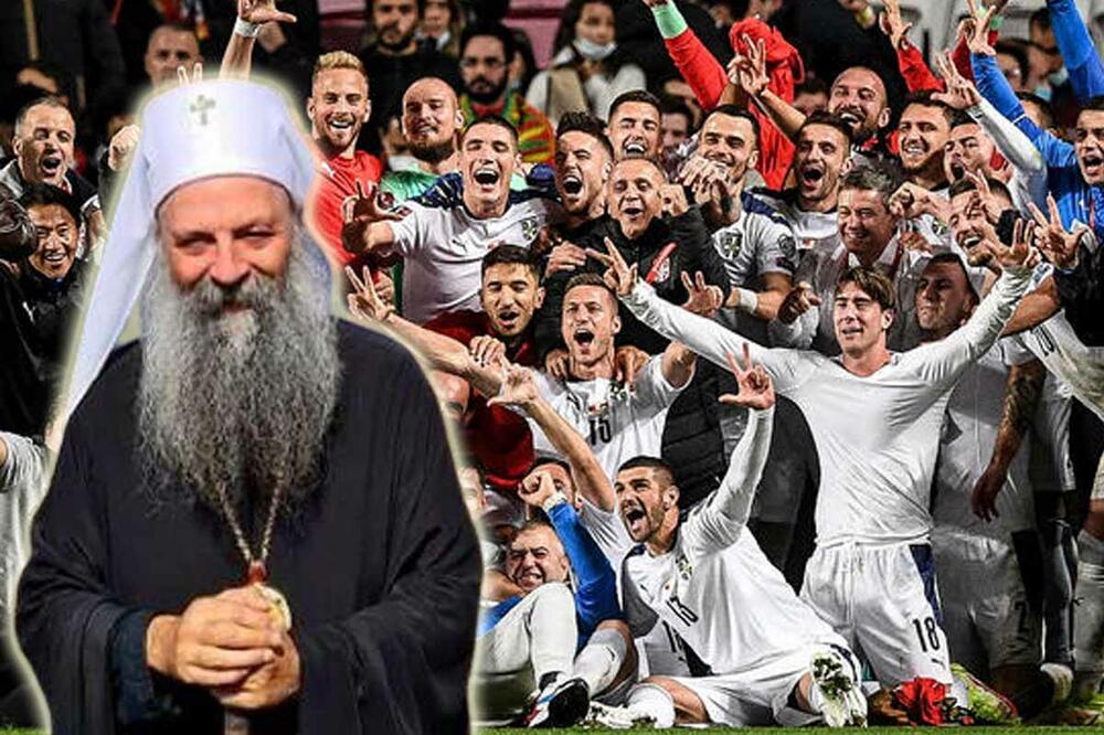 BRAVO, MOMCI, BRAVO, MISTER DRAGANE, PRAVI STE JUNACI! Patrijarh Porfirije čestitao Piksiju i fudbalerima Srbije odlazak u Katar