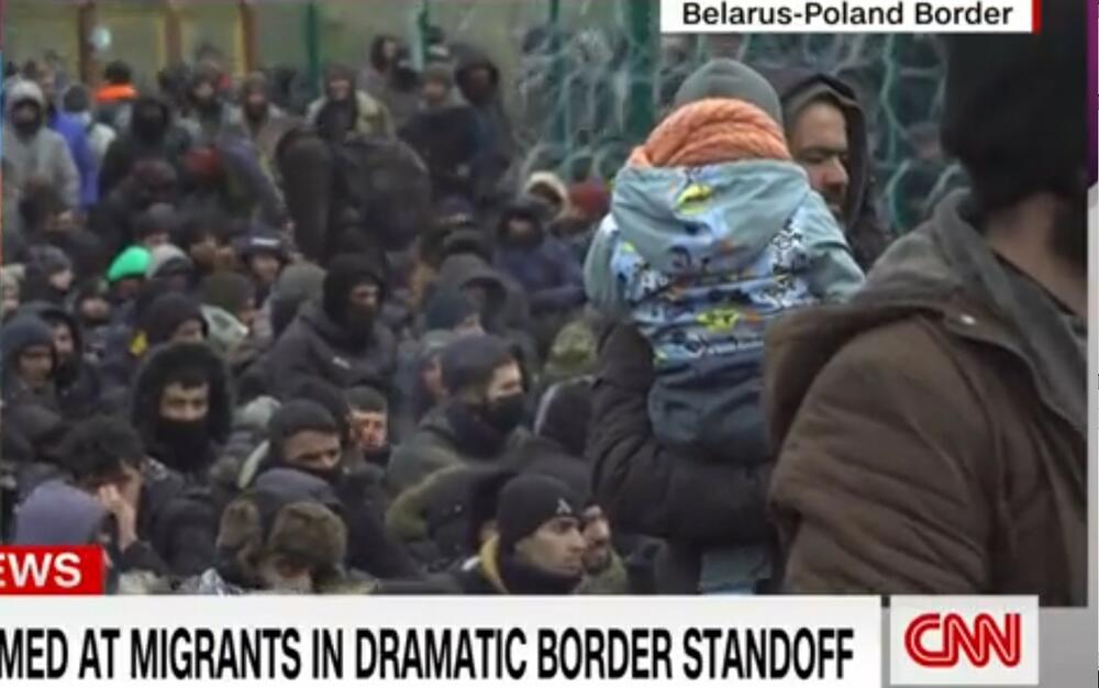 Belorusija, Poljska, migranti