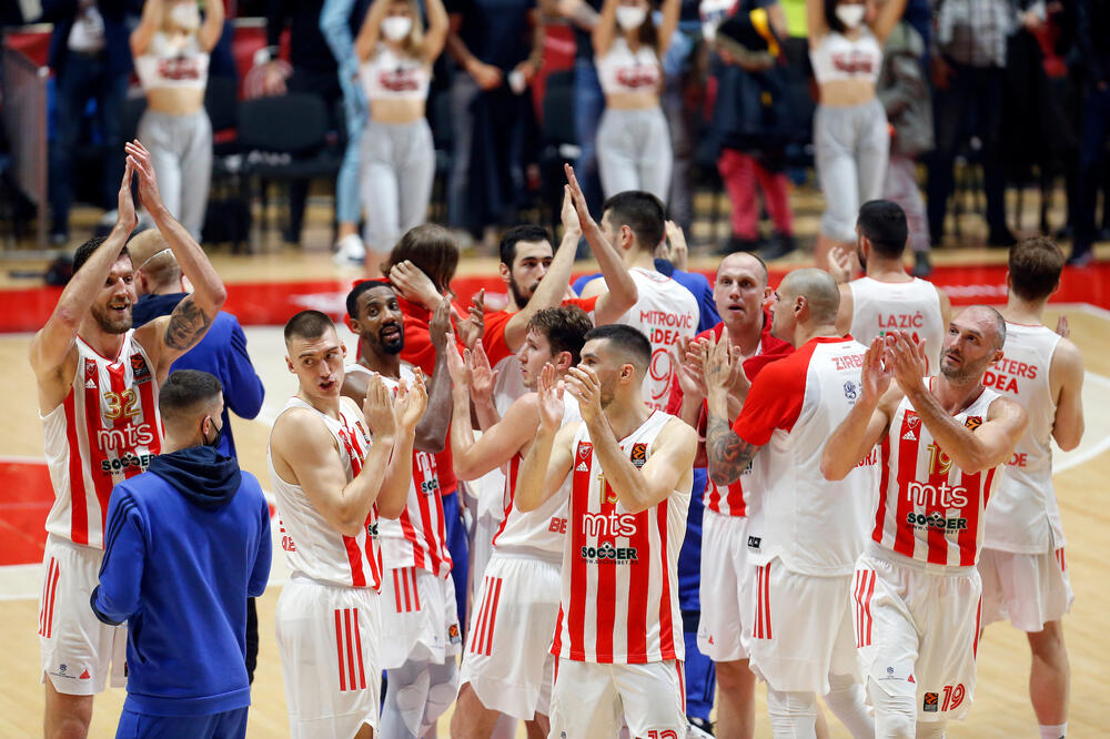 REKORD! CRVENA ZVEZDA PRESTIGLA PARTIZAN! Crveno-beli ostvarili 79. pobedu u Evroligi i ispisali istoriju!