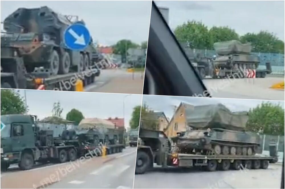 OSE I KUBOVI KRENULI PREMA GRANICI BELORUSIJE: Poljska vojska aktivirala raketne sisteme PVO! VIDEO