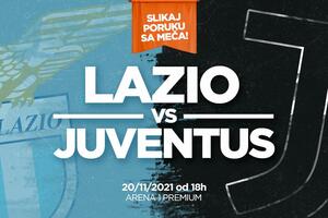 NEVIĐENO: Na utakmici Lacio-Juventus na terenu biće prikazana poruka kladionice Victory namenjena CELOJ SRBIJI!