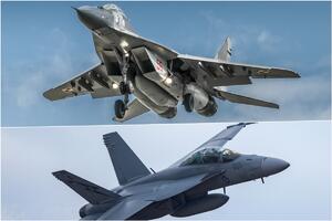UZDANICE HLADNOG RATA SE NISU NIKAD SUKOBILE: Sada postoji mogućnost da F-18 i MiG-29 konačno odmere snage! VIDEO
