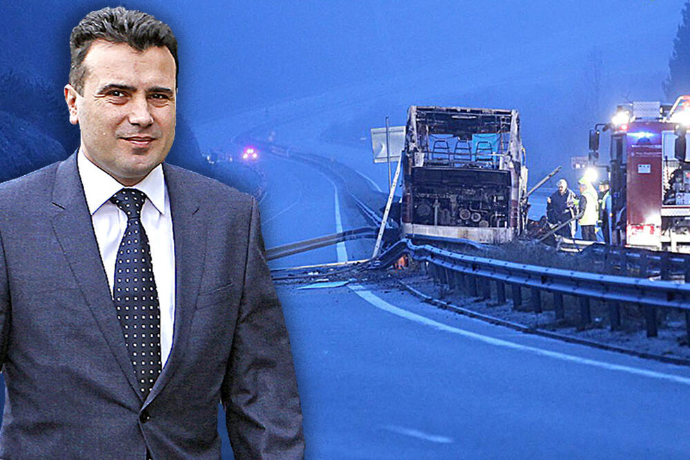 Zoran Zaev, Autobuska Nesreća, Bugarska