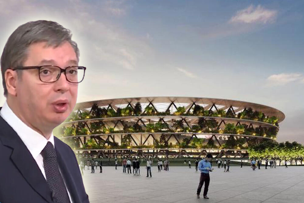 TO ĆE BITI LEPOTICA LEPŠA I OD ALIJANC ARENE: Predsednik Vučić otkrio sve o početku izgradnje Nacionalnog stadiona