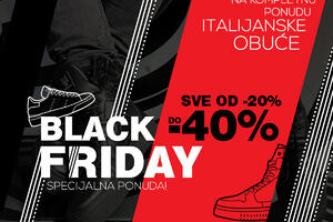 NE PROPUSTITE VELIKO BLACK FRIDAY SNIŽENJE: Italijanska muška i ženska obuća po neverovatnim cenama!
