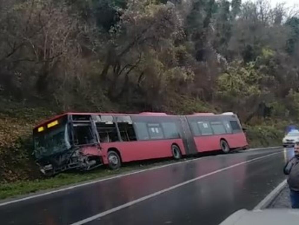 nesreća Umka, autobus