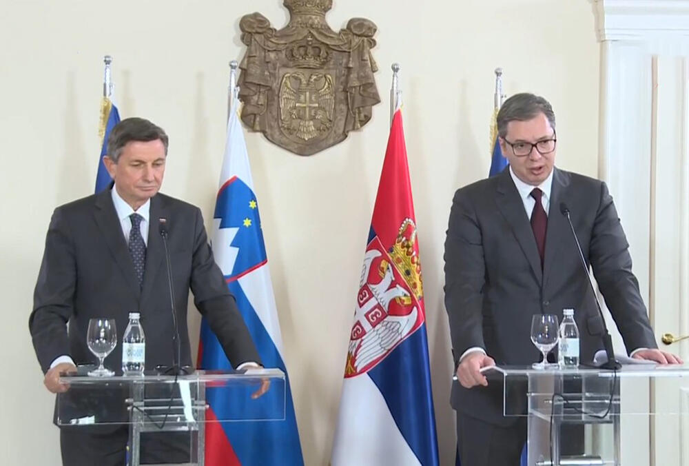 Aleksandar Vučić, Borut Pahor