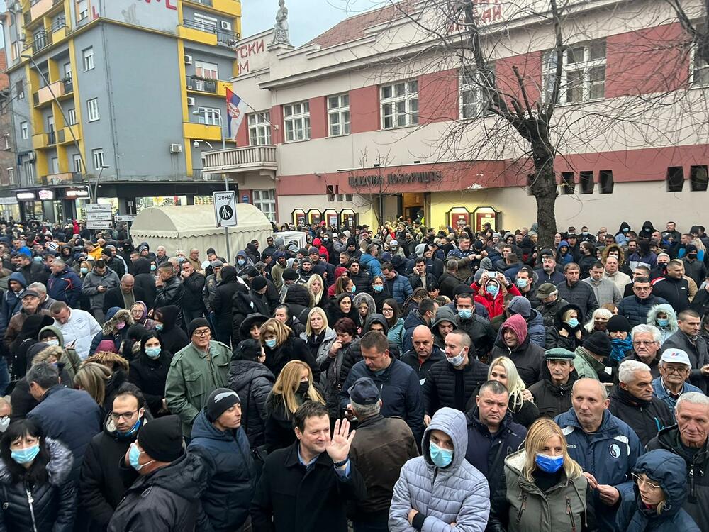 Šabac, Protesti