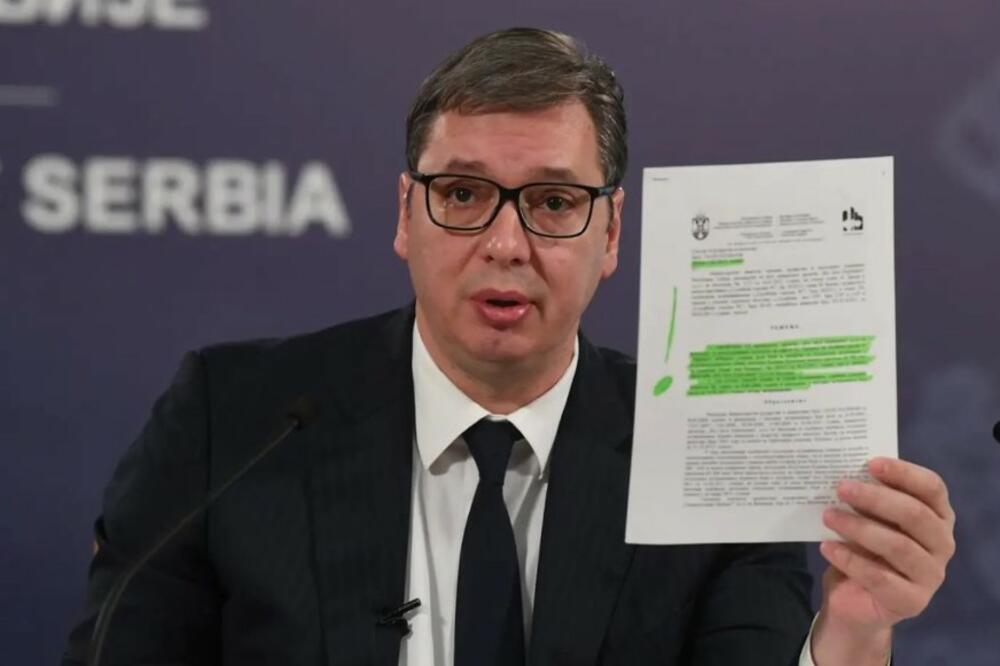 VUČIĆ SE OBRATIO NACIJI: Predsednik pokazao KLJUČNI dokument o Rio Tintu! Ulica NIKAD neće voditi politiku Srbije