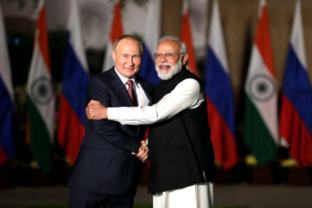 PUTIN STIGAO U NJU DELHI: Rusija smatra Indiju velikom silom, prijateljskom nacijom i sigurnim saveznikom FOTO