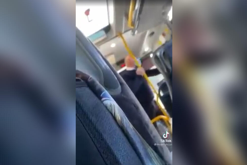 PESNICOM U LICE ZBOG NEPLAĆENE KARTE U LJUBLJANI Putnik provocirao vozača a kad je ovaj ustao da ga izbaci usledio je udarac VIDEO