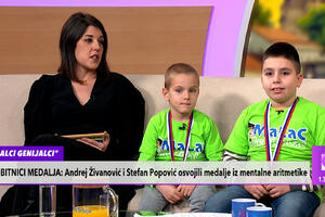 SRBIJO, PONOSI SE! Andrej (10) i Stefan (6) doneli zlatnu i bronzanu medalju iz MENTALNE ARITMETIKE svojoj zemlji