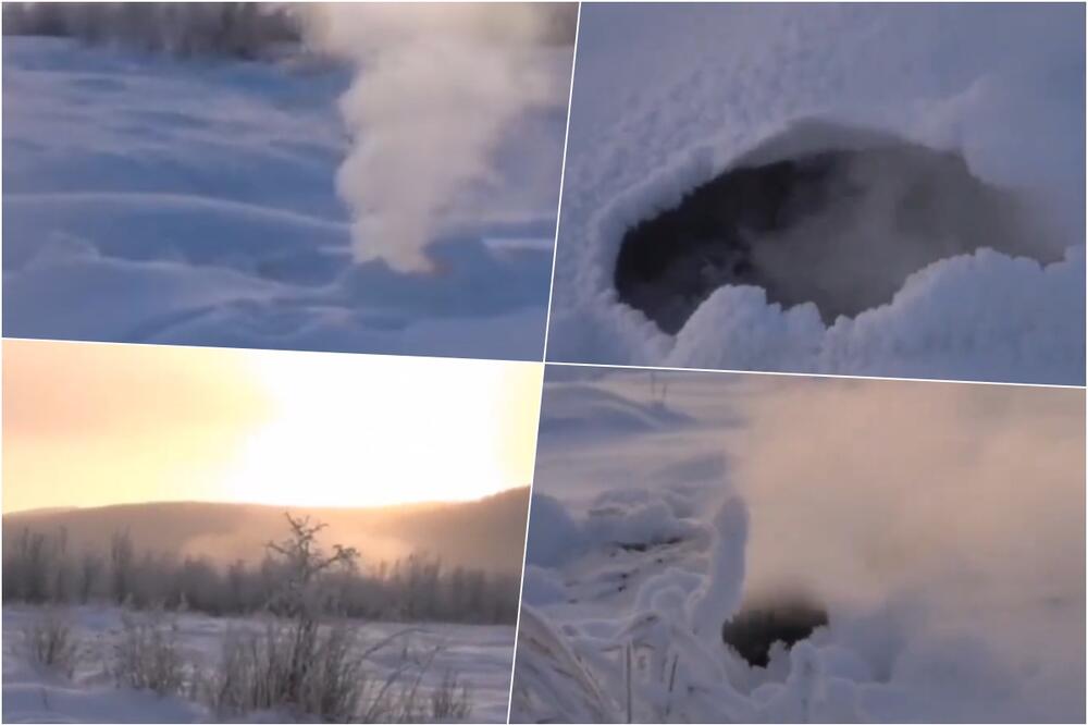 ZOMBI POŽARI U SIBIRU Temperatura pala na minus 60, a bukti ispod snega i leda! VIDEO