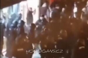 OPŠTI HAOS U BRAGI: Navijači Zvezde se sukobili sa policijom pred početak utakmice! UZNEMIRUJUĆI VIDEO