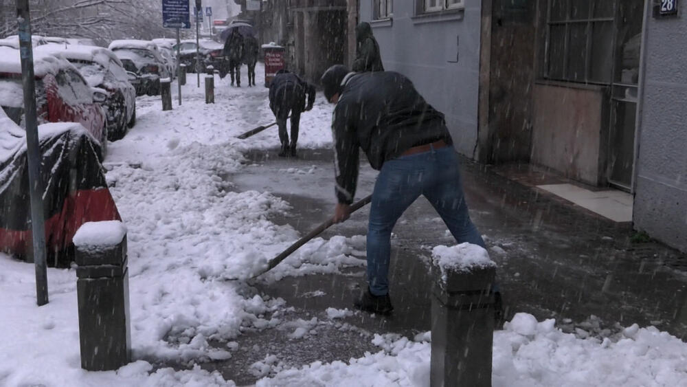 sneg, sneg u Beogradu