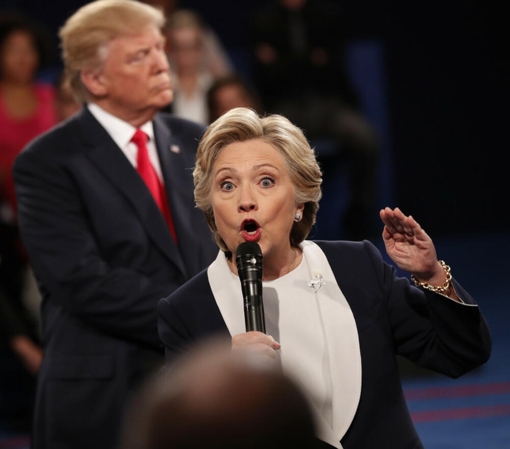 Hilari Klinton, Donald Tramp, 2016