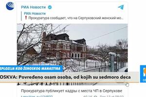 EKSPLOZIJA KOD ŽENSKOG MANASTIRA: Povređeno sedmoro u blizini Moskve FOTO, VIDEO