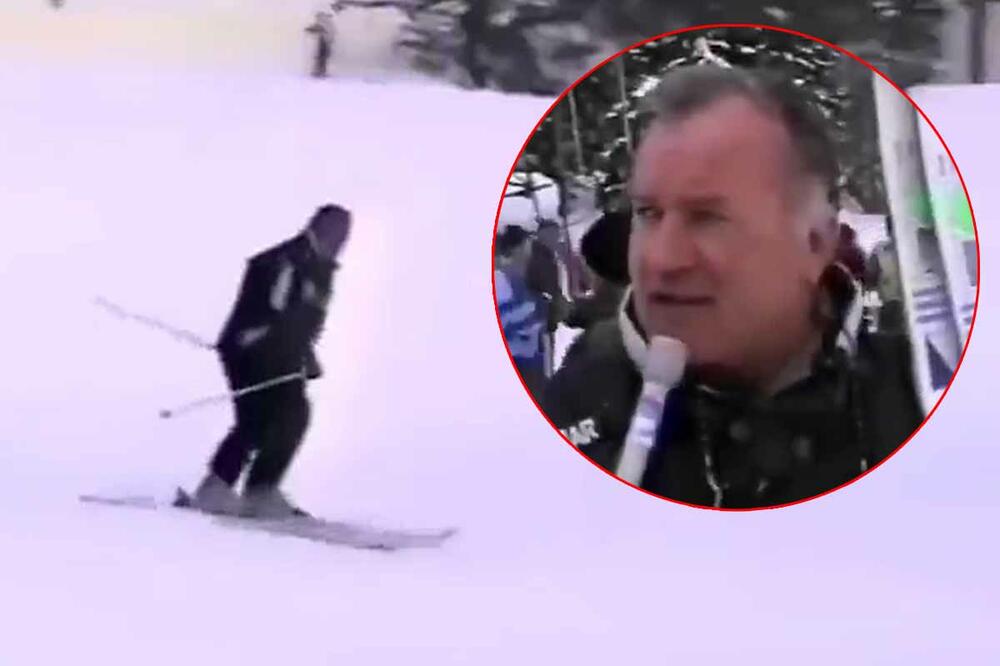 Redak snimak Ratka Mladića: Usnimljen na skijanju VIDEO