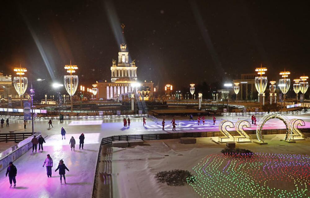 Moskva, Nova godina, Božić