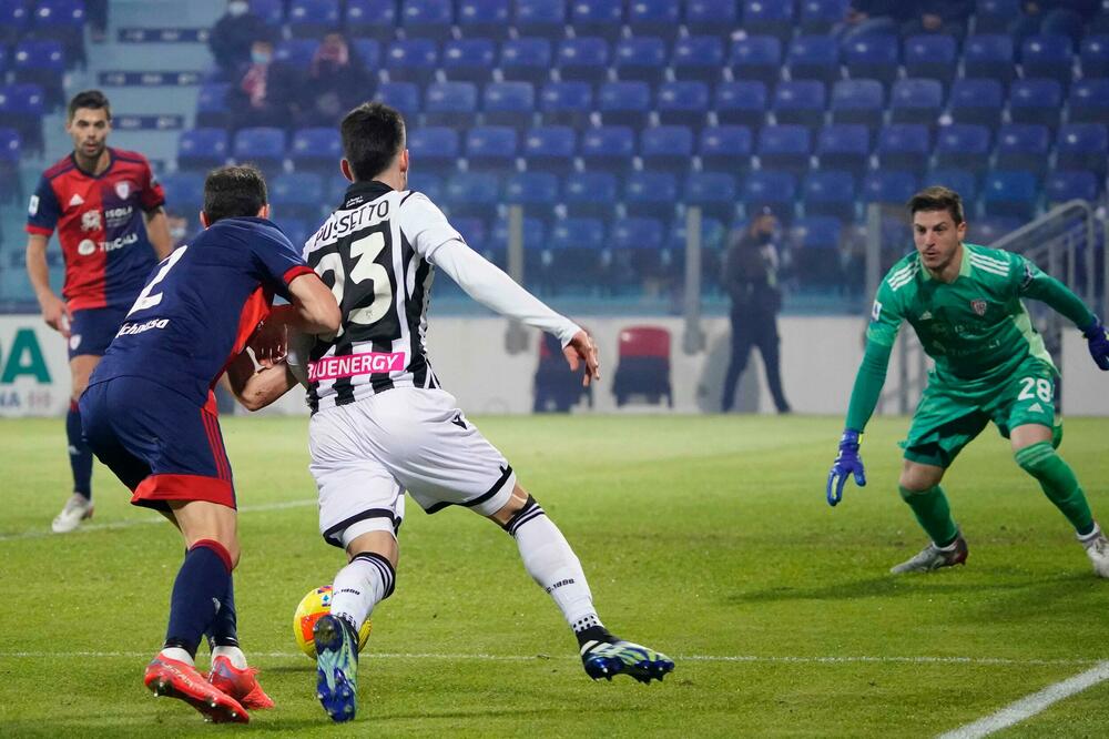 SERIJA A: Udineze u gostima ubedljiv protiv Kaljarija