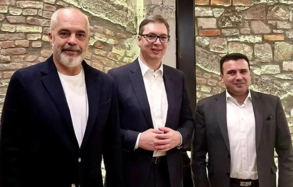 Aleksandar Vučić, Zoran Zaev, Edi Rama