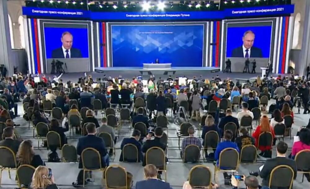 Vladimir Putin, godišnja konferencija