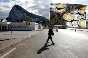 BLOKČEJN STENA: Gibraltar planira da postane prvi centar za kriptovalute, eksperti upozoravaju da to može skupo da ih košta