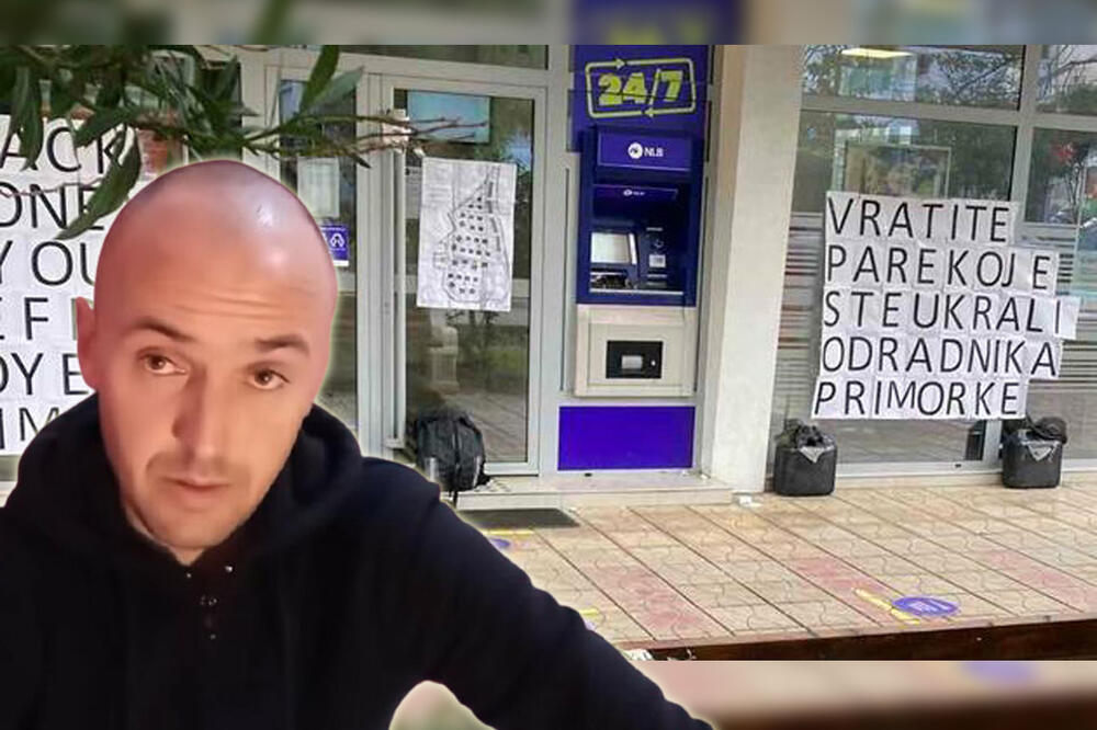 BEGZIĆ NIJE IMAO PRAVO ORUŽJE KOD SEBE DOK JE PRETIO PRED BANKOM U BARU: Zahtevao isplatu bivšim radnicima Primorke! (VIDEO)
