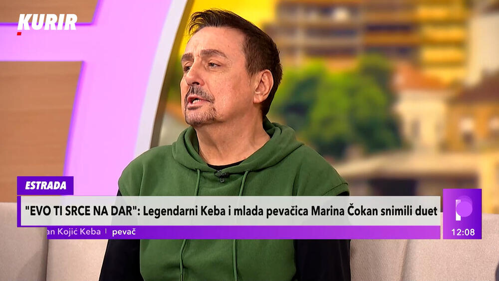 Draganom Kojićem Kebom, keba