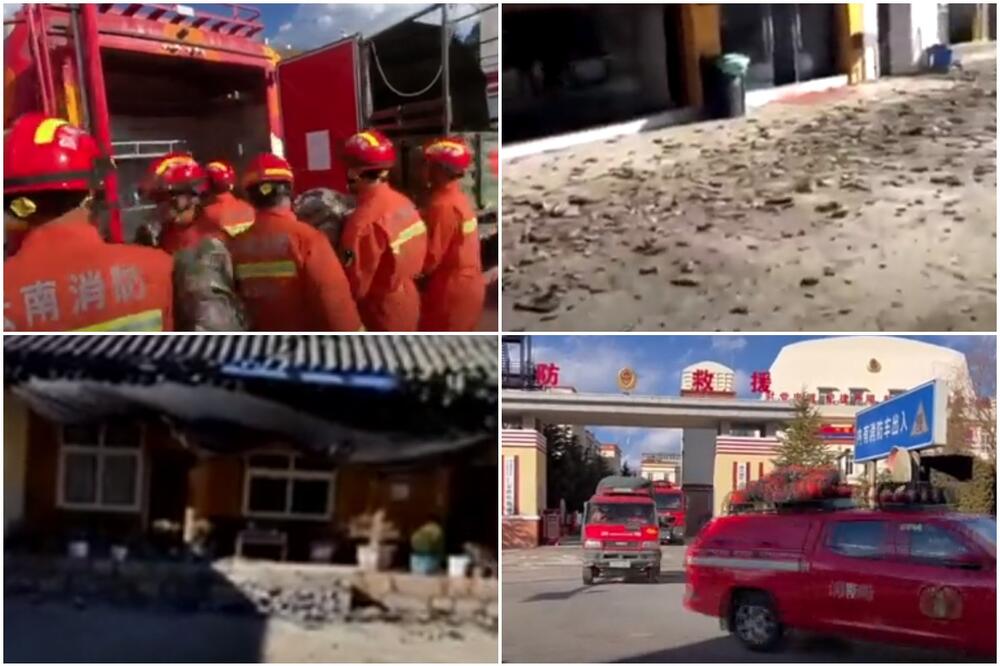 JAK ZEMLJOTRES U KINI: Potres jačine 5,5 u turističkom gradu, povređeno najmanje 15 ljudi FOTO, VIDEO