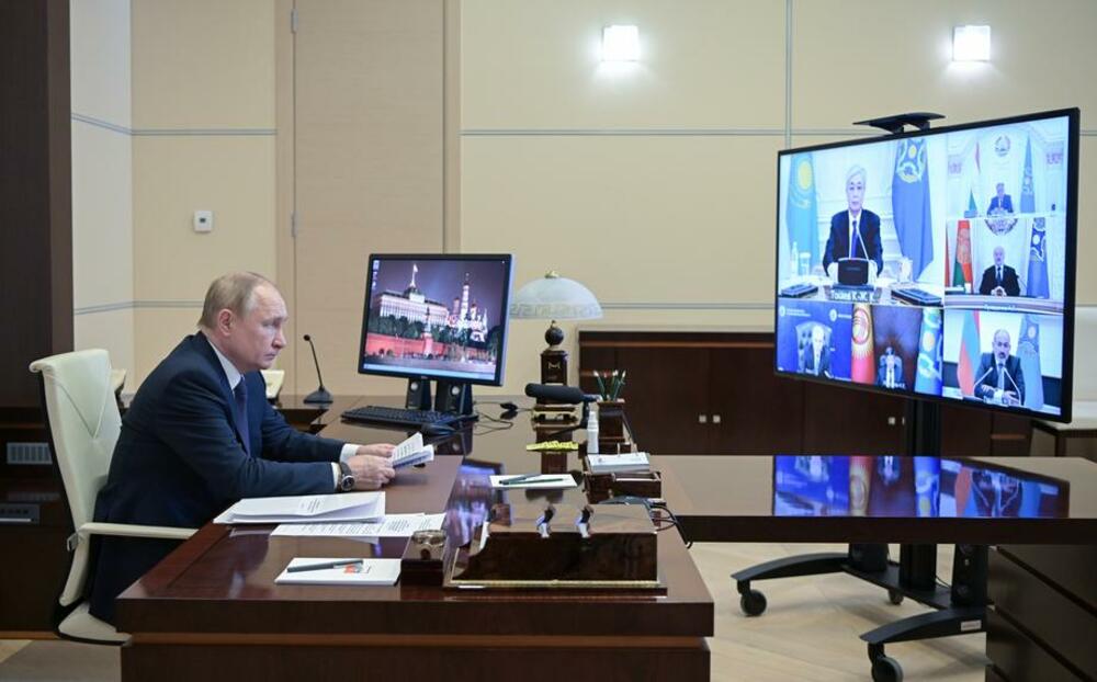 Vladimir Putin, Kazahstan, ODKB