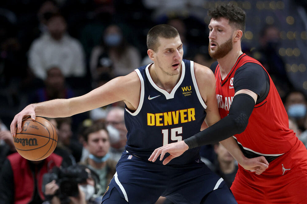 KAKVA LEKCIJA! NURKIĆ GLEDAO MOĆNOG JOKIĆA: Denver na krilima Srbina SAMLEO Portland (VIDEO)