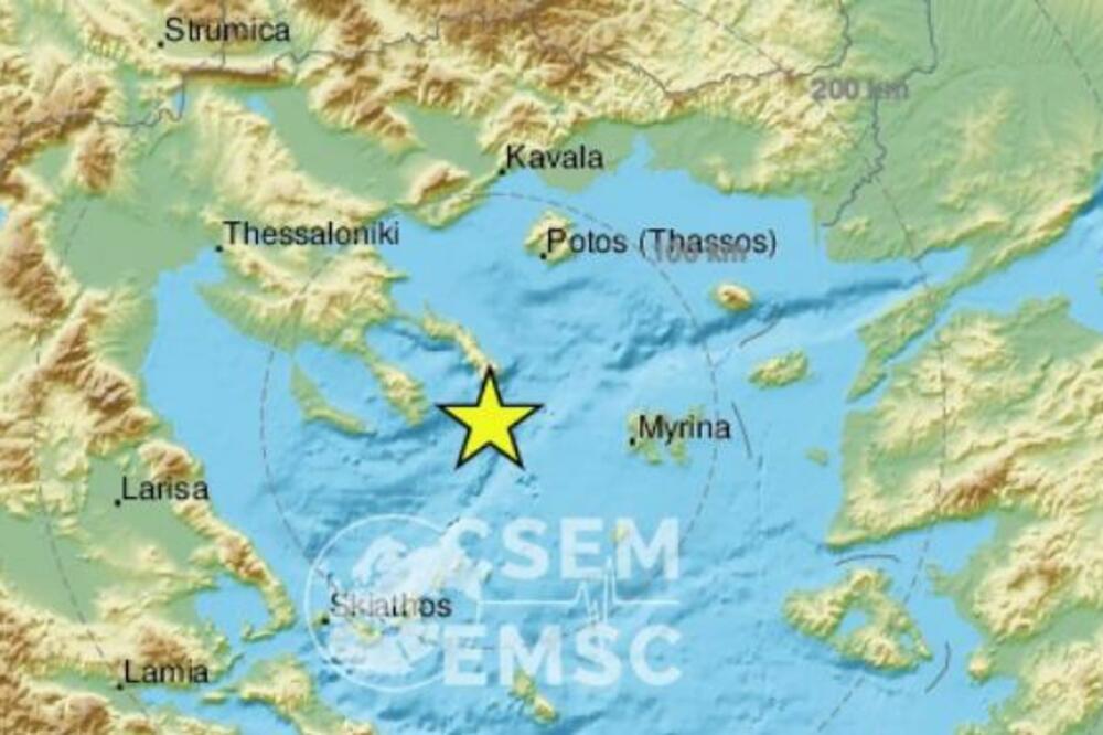 SNAŽAN ZEMLJOTRES KOD SVETE GORE Potres jačine čak 5,3 stepena osetio se u većem delu Grčke