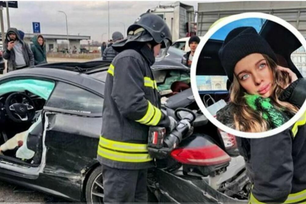POGINULA ŽENA FUDBALERA! Jeziva tragedija u Ukrajini: Snimala sebe tokom vožnje, našli je u SMRSKANOM autu