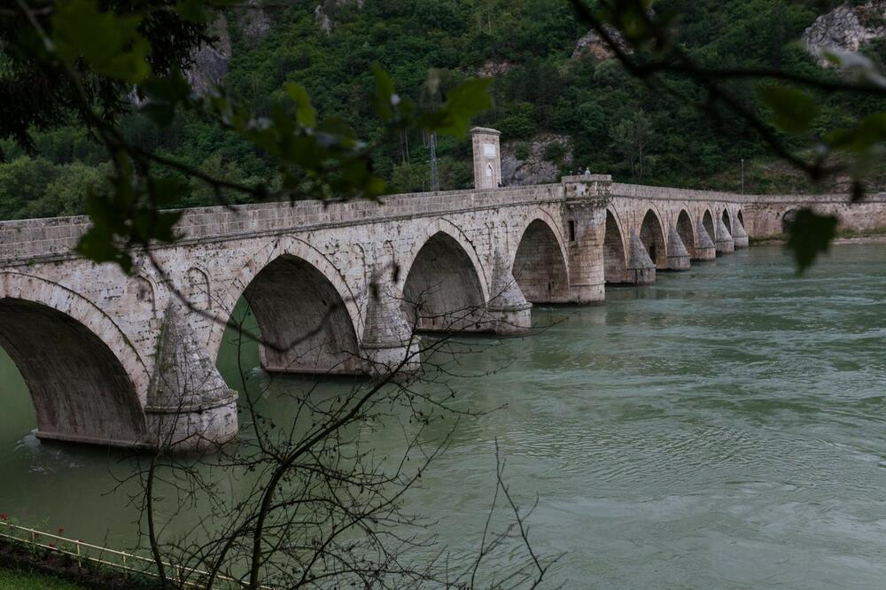 0197956882, Višegrad, most, Drina