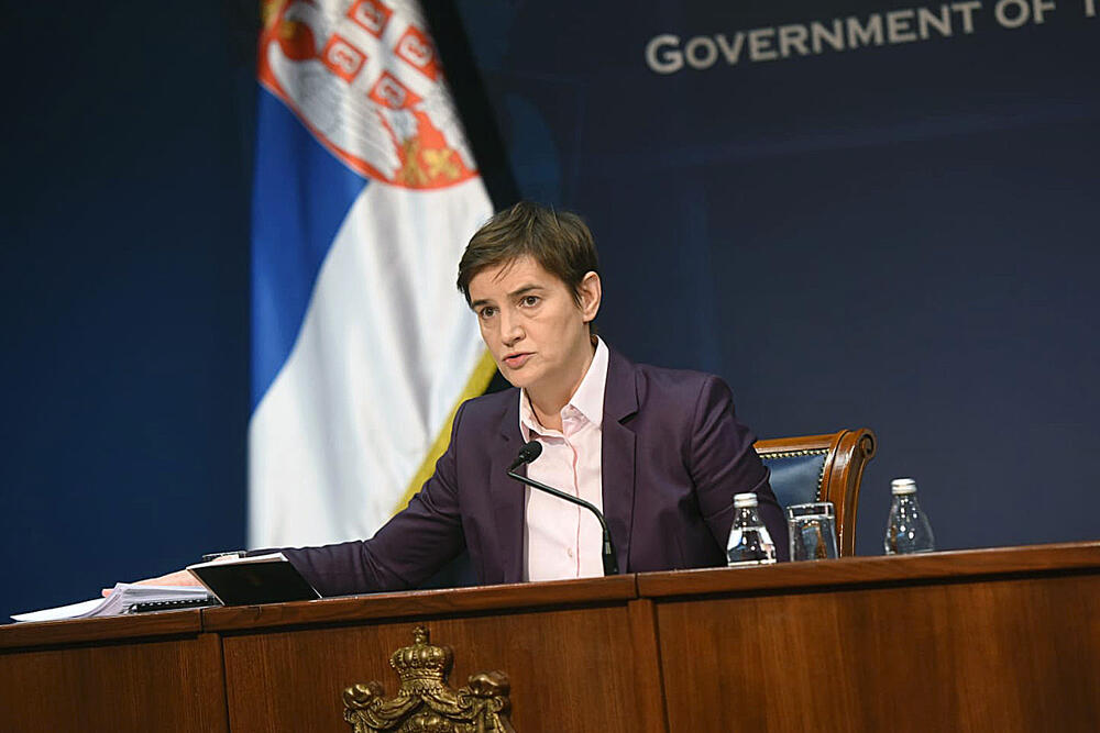 Ana Brnabić, Rio Tinto, Vlada Srbije