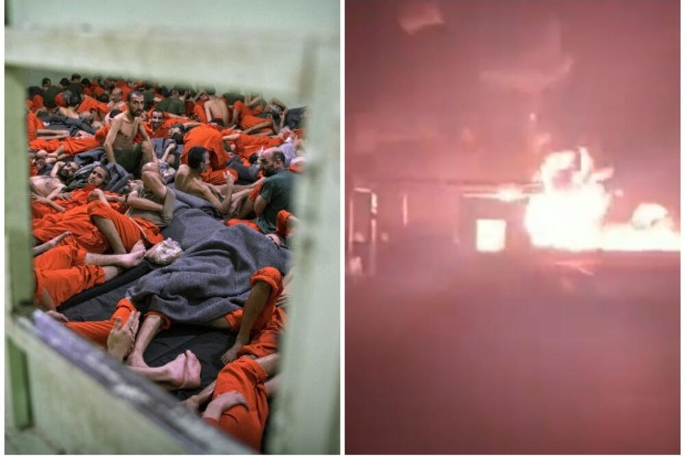 DŽIHADISTI ISLAMSKE DRŽAVE NE MIRUJU: Automobilom bombom napali zatvor u Siriji i oslobodili deo terorista! (VIDEO)